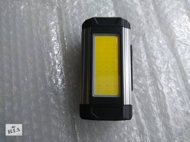 Новинка Топ Новый фонарик / фонарь на 7 режымов c 2 магнитами Work Light KXK-011-B // Цвет серый // выход на Power Bank