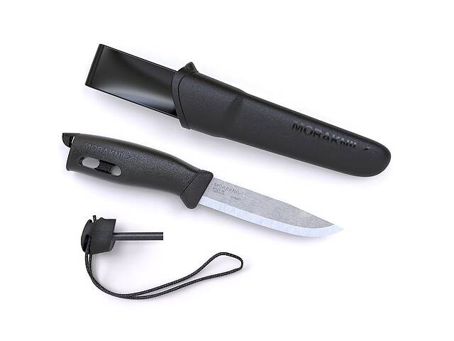 Нож Morakniv Companion Spark Black нержавеющая сталь (13567)