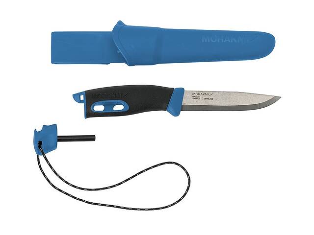 Нож Morakniv Companion Spark Blue нержавеющая сталь (13572)