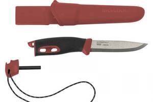 Нож Morakniv Companion Spark Red нержавеющая сталь (13571)