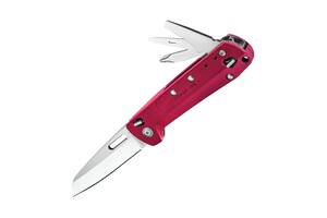 Нож-мультитул Leatherman Free K2 Crimson (1080-832890)