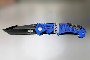 Нож Skif Plus Satellite Blue (KL72-BL), синий, нержавеющая сталь, складной нож для военных Купи уже сегодня!