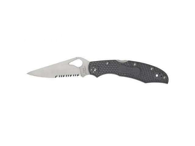 Нож Spyderco Byrd Cara Cara 2 полусерейтор Grey (1013-87.15.59)