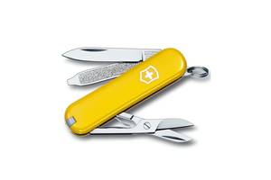 Нож Victorinox Classic SD 0.6223 Желтый (Vx06223.8)