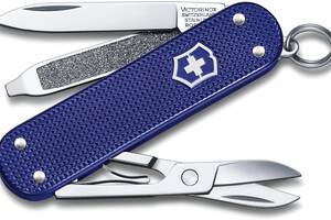 Нож Victorinox Classic SD Alox Colors Синий (1049-Vx06221.222G)