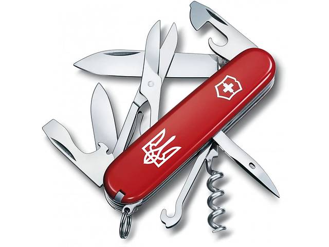 Нож Victorinox Climber Ukraine 91 мм (Vx13703_T0010U)