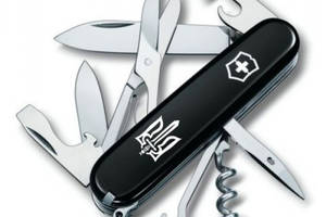 Нож Victorinox Climber Ukraine 91мм Трезубец ОУН бел. (1049-Vx13703.3_T0300u)