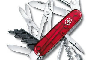 Нож Victorinox Cybertool S Transparent Red (1049-Vx17605.T)