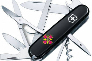 Нож Victorinox Huntsman Army 91мм Эмблема СВ ВСУ (1049-Vx13713.3_W0020u)