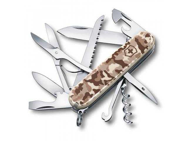 Нож Victorinox Huntsman Коричневый/Бежевый (1049-Vx13713.941)