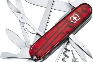 Нож Victorinox Huntsman Lite Transparent Red (1049-Vx17915.T)