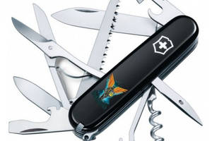 Нож Victorinox Huntsman Ukraine 91мм Ангел ВСУ (1049-Vx13713.3_T1061u)