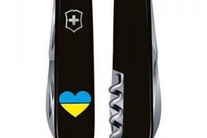 Нож Victorinox Huntsman Ukraine 91мм Сердце (1049-Vx13713.3_T1090u)