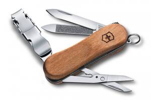 Нож Victorinox NailClip Wood 580 65 мм 6 функций Коричневый (0.6461.63)