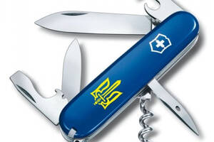 Нож Victorinox Spartan Ukraine 91мм Трезубец ОУН желт. (1049-Vx13603.2_T0308u)