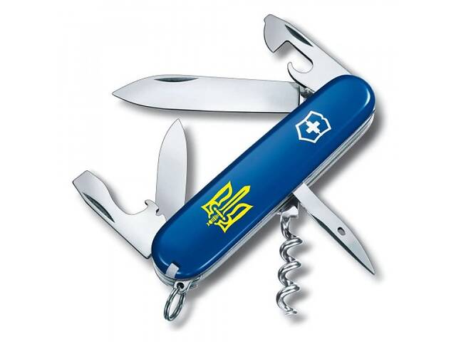 Нож Victorinox Spartan Ukraine 91мм Трезубец ОУН желт. (1049-Vx13603.2_T0308u)