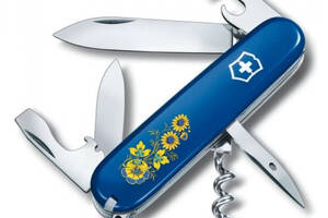 Нож Victorinox Spartan Ukraine 91мм Цветы (1049-Vx13603.2_T1050u)