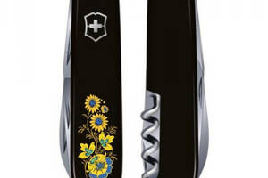 Нож Victorinox Spartan Ukraine 91мм Цветы (1049-Vx13603.3_T1050u)