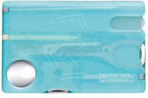 Нож Victorinox SwissCard Nailcare Бирюзовый (1049-Vx07240.T21)