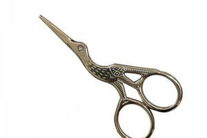 Ножиці 'Чаплі' швейні для обрізання нитки, ножиці для шиття металеві 9 см нитками, стрічками, гладдю