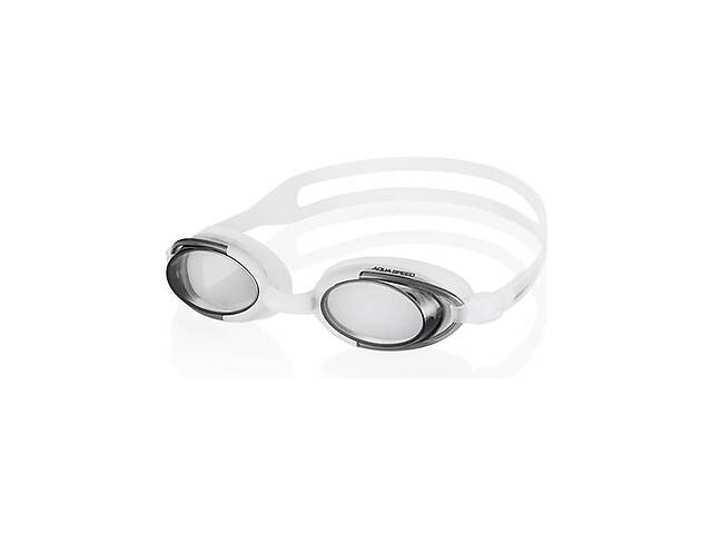 Очки для плавания Aqua Speed MALIBU 008-53 белый (5908217629098)