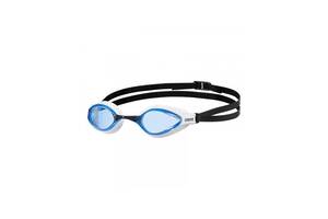 Очки для плавания Arena AIRSPEED (003150-102) голубой белый черный Уни OSFM