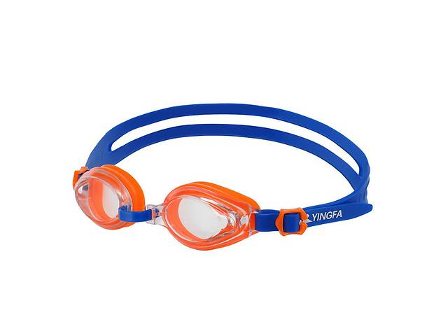 Очки для плавания детские Yingfa J529AF FDSO Оранжево-синий (60508699)
