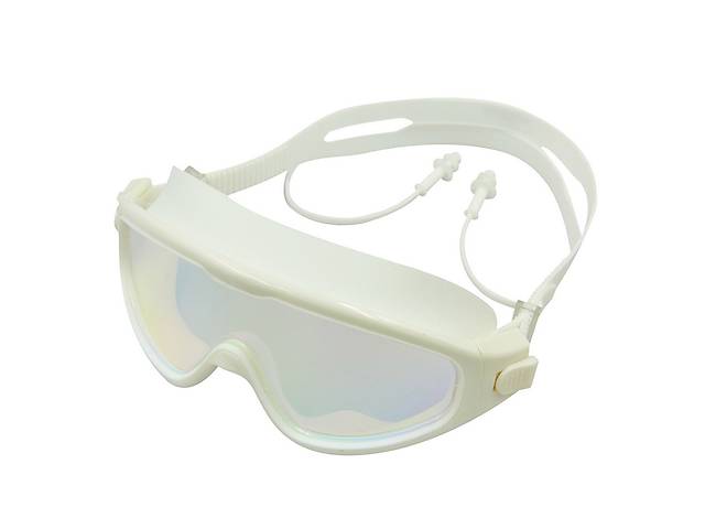 Очки-маска для плавания с берушами SPDO S1816 FDSO Белый (60508307)