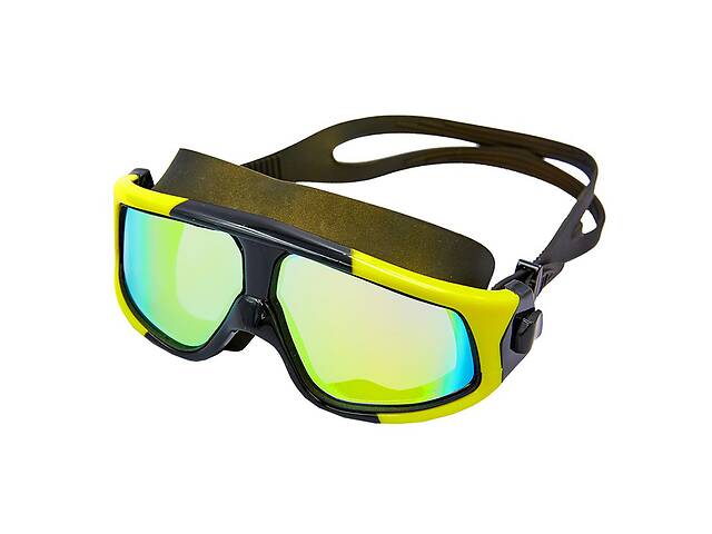 Очки-маска для плавания SPDO S9088 FDSO Желто-черный (60508305)