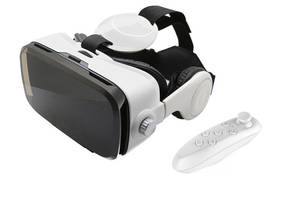 Очки виртуальной реальности c наушниками BOBOVR VR BOX Z4 + пульт Black-White (hub_np2_1058)