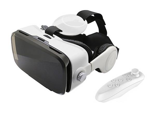 Очки виртуальной реальности c наушниками BOBOVR VR BOX Z4 + пульт Black-White (hub_np2_1058)