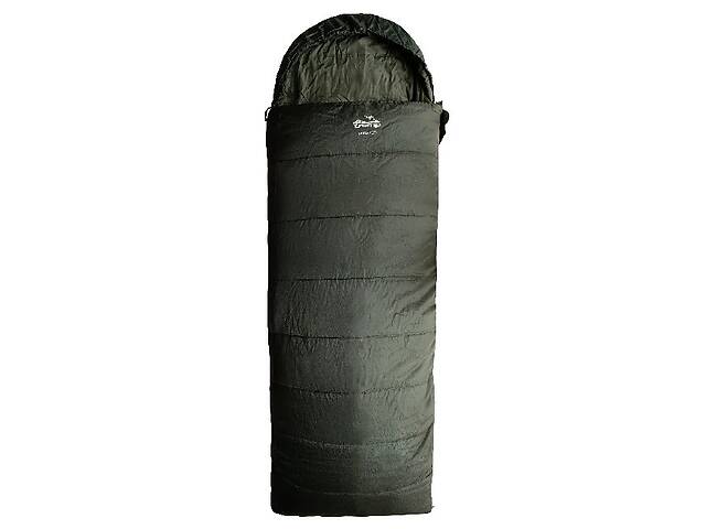 Одеяло спальный мешок Tramp Shypit 400 Regular с капюшоном левый олива 220/80 (UTRS-060R-L)