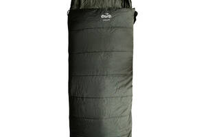 Одеяло спальный мешок Tramp Taiga 200 с капюшоном правый олива 220/80 TTS-059R