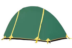 Одноместная палатка Tramp Lightbicycle v2 100 х 240 х 100 см Зеленый