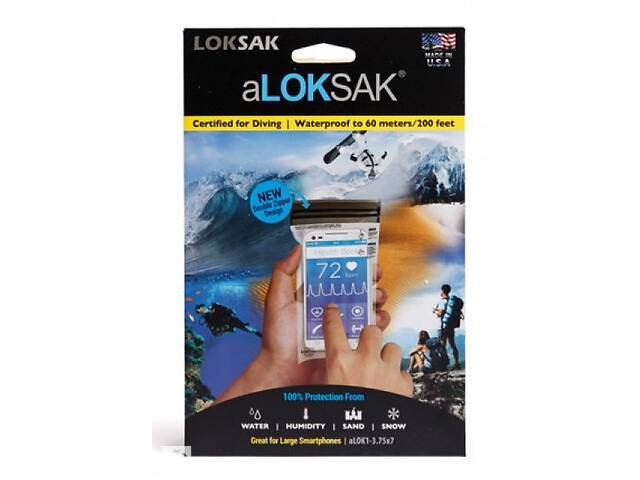 Пакет Loksak aLoksak водонепроницаемый, прозрачный