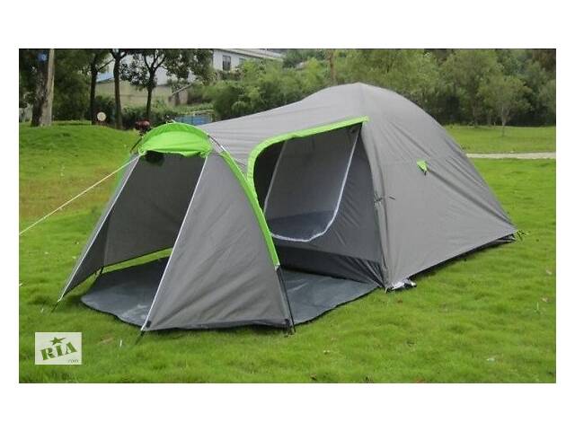 Палатка 3-х местная Presto Acamper MONSUN 3 PRO серый- 3500мм. H2О - 3,4 кг. Купи уже сегодня!