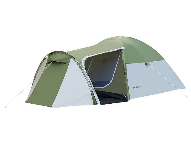 Палатка 3-х местная Presto Acamper MONSUN 3 PRO зеленый - 3500мм. Н2О - 3,4 кг