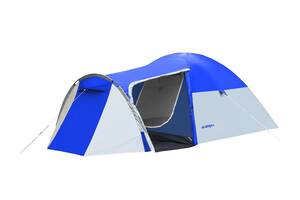 Палатка 4-х местная Presto Acamper MONSUN 4 PRO синий - 3500мм. H2О - 4,1 кг.