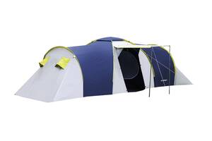 Палатка 6-ти местная Presto Acamper NADIR 6 PRO синяя - 3500мм. H2О - 8,7 кг.