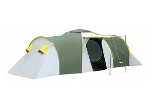 Палатка 6-ти местная Presto Acamper NADIR 6 PRO зеленый - 3500мм. Н2О - 8,7 кг