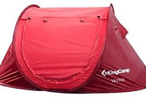 Палатка двухместная KingCamp Venice Rose red (KT3071 Rose red)