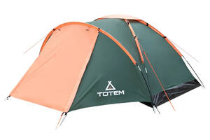 Палатка двухместная Totem Summer 2 Plus V2 TTT-030 однослойная с тамбуром 235 х 205 х 110 см