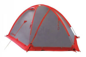 Палатка двухместная Tramp ROCK 2 V2 с внешними дугами 300х220x120 см