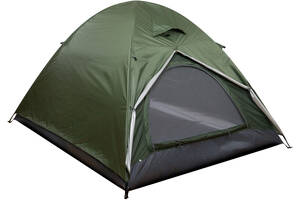 Палатка кемпинговая шестиместная с тентом SP-Sport SY-021 220x250x150 см Оливковый