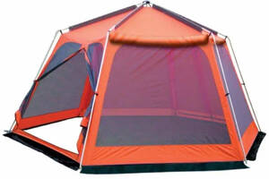 Палатка шатер туристическая Tramp Lite Mosquito Оранжевый TLT-009.02