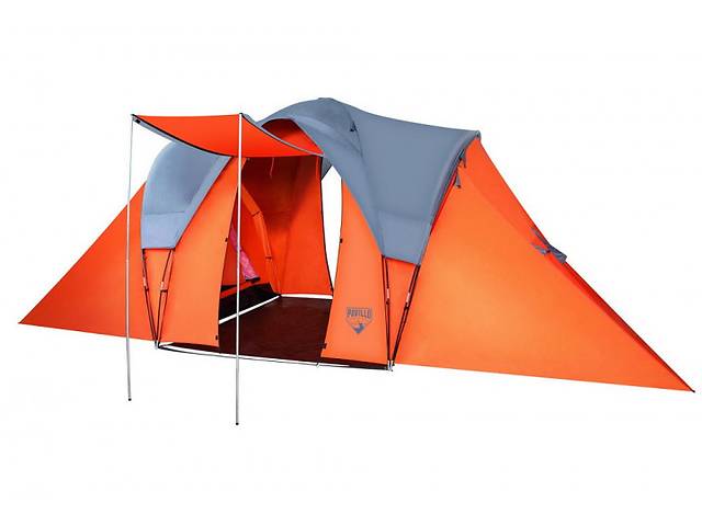 Палатка шестиместная Bestway Camp Base 68016 Orange