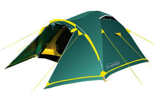 Палатка Tramp Stalker 3 местная Зеленая TRT-076