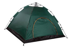 Палатка трехместная для туризма LX002 FDSO Зеленый (59508229)