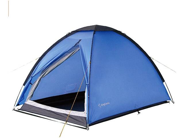 Палатка трехместная KingCamp Backpacker Blue (KT3019 Blue)