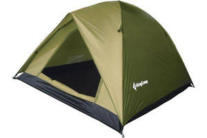 Палатка трехместная KingCamp Family 3 Green (KT3073 Green)